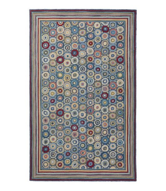 Bean's Wool Hooked Rug, Coins | L.L.Bean discount