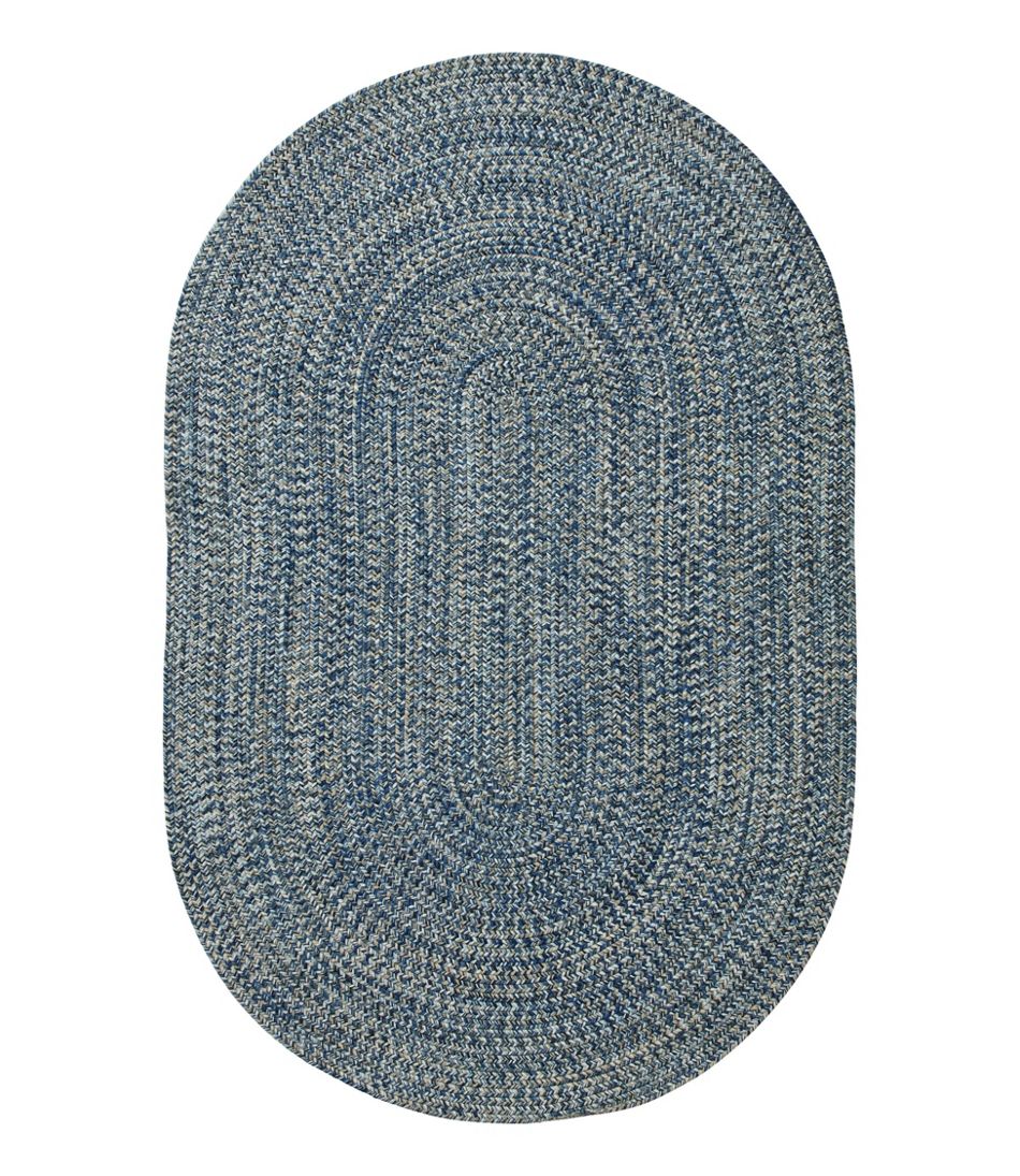 All-Weather Braided Rug, Concentric Pattern Oval | L.L.Bean on sale