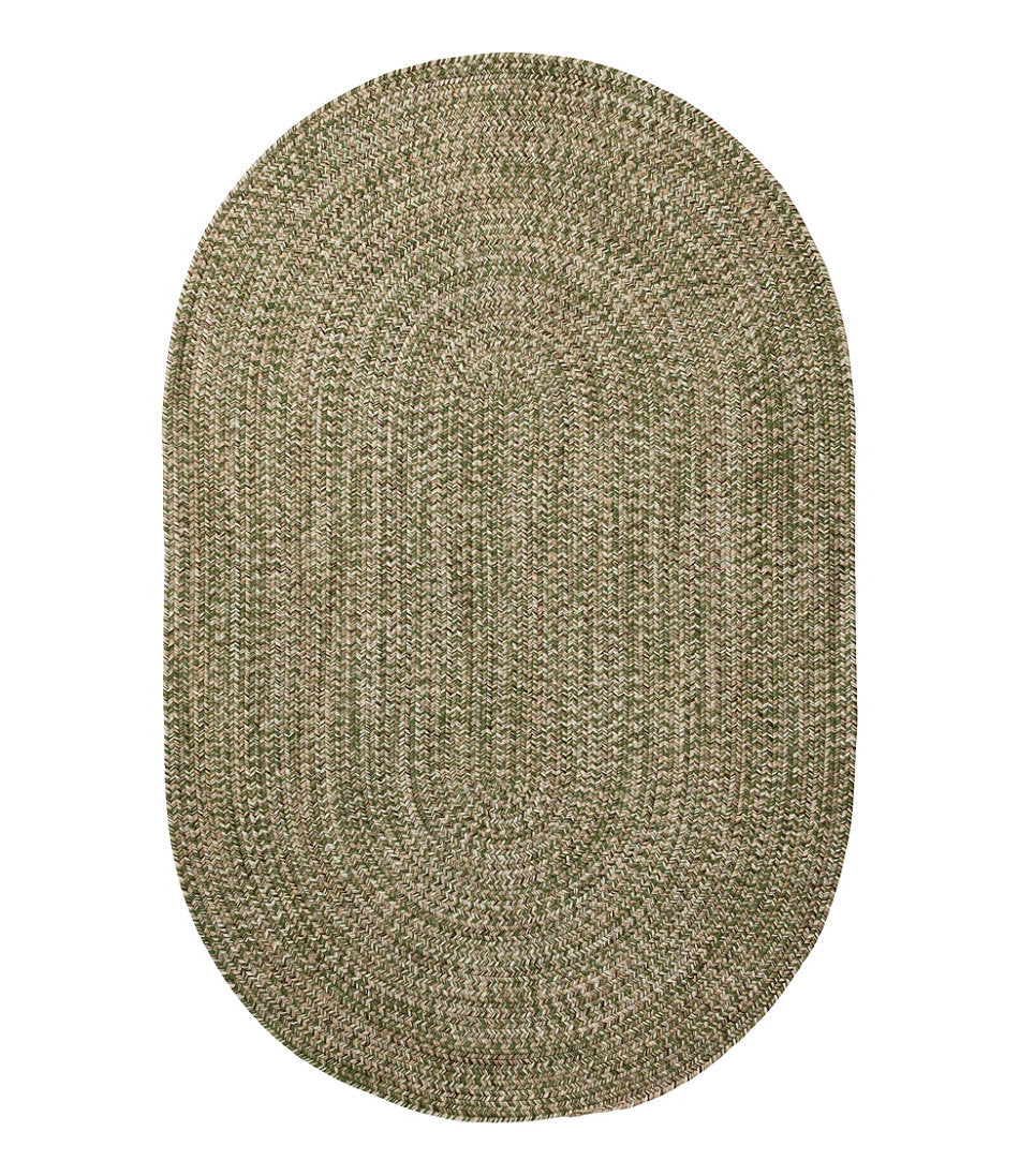 All-Weather Braided Rug, Concentric Pattern Oval | L.L.Bean on sale - US 5550