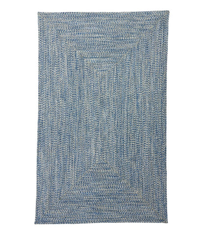 All-Weather Braided Rug, Concentric Pattern Rectangular | L.L.Bean outlet