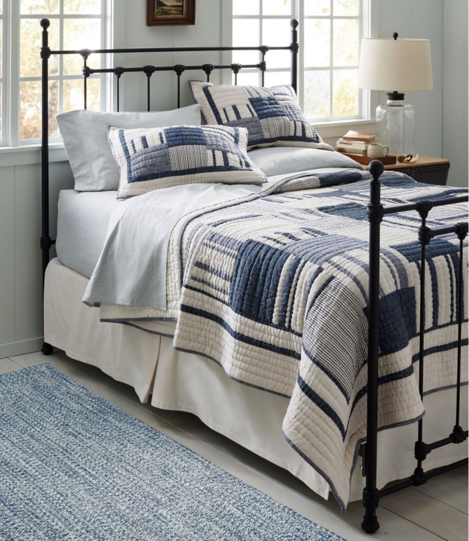 All-Weather Braided Rug, Concentric Pattern Rectangular | L.L.Bean outlet