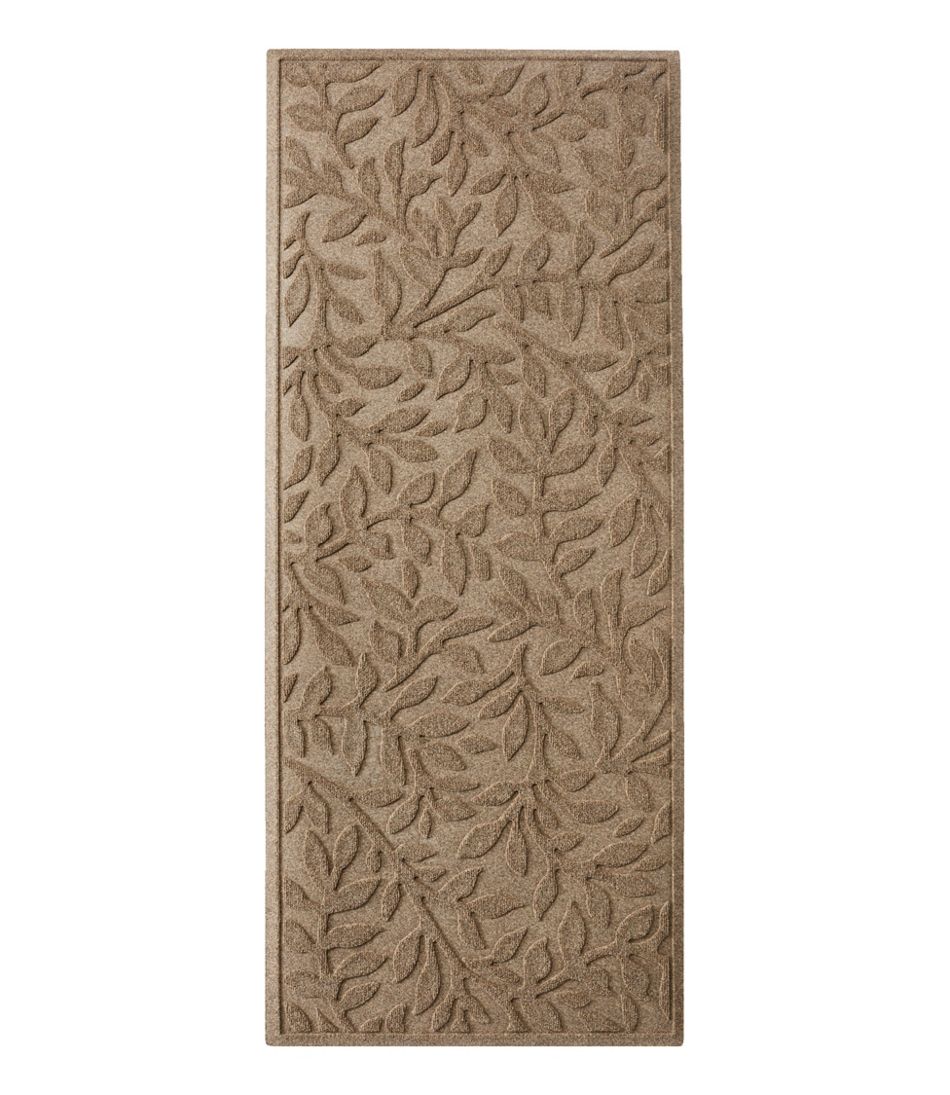 Heavyweight Recycled Waterhog Mat Runner, Woodland Leaf | L.L.Bean near me