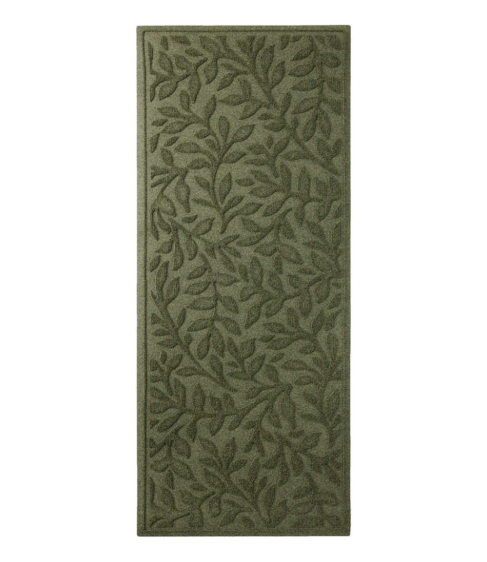 Heavyweight Recycled Waterhog Mat Runner, Woodland Leaf | L.L.Bean near me - US 3128
