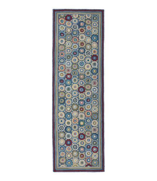 Bean's Wool Hooked Runner, Coins | L.L.Bean discount