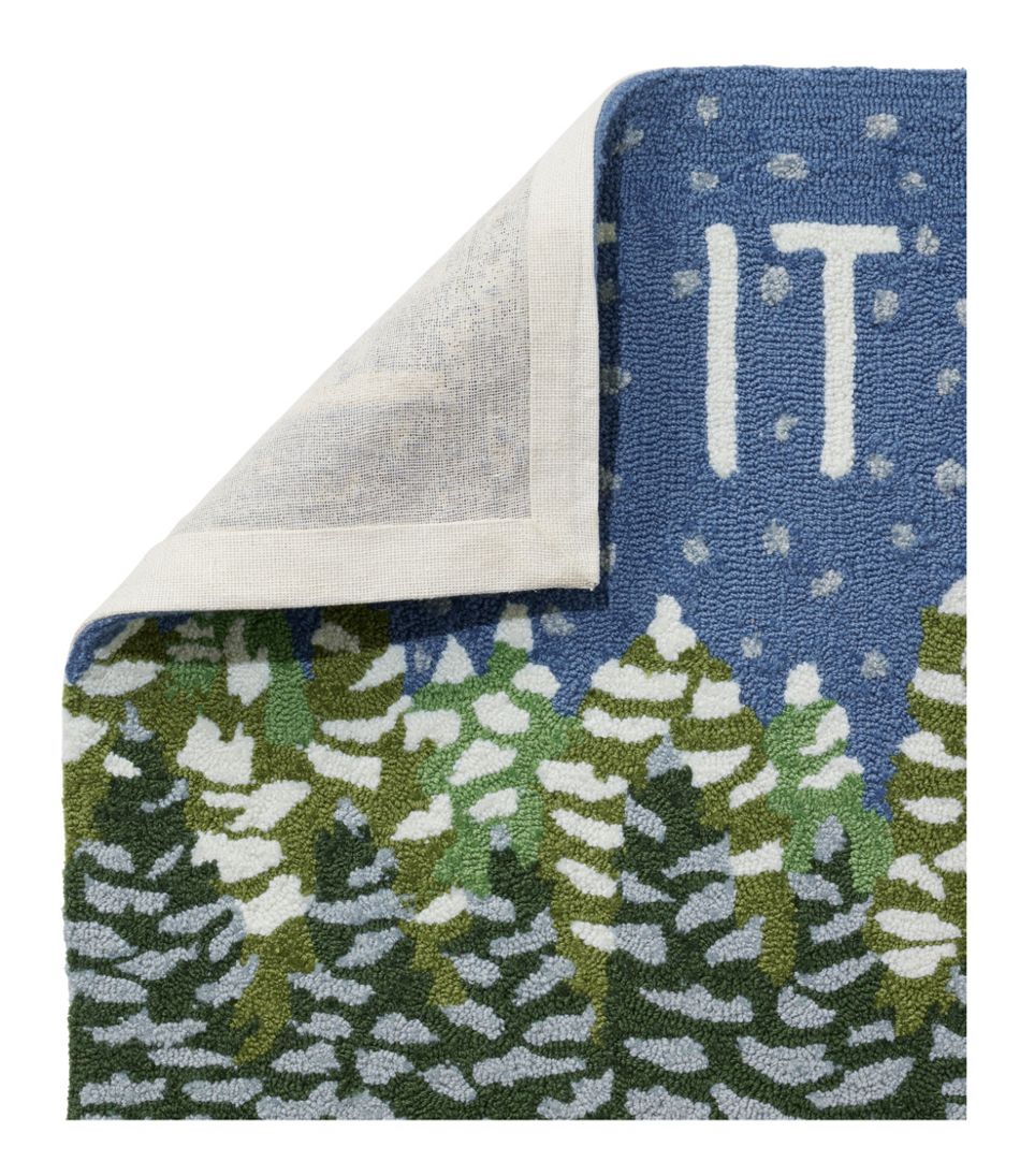 Indoor/Outdoor Vacationland Runner, Frosted Trees | L.L.Bean near me