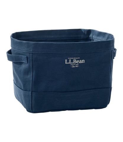 Canvas Storage Tote, Rectangular | L.L.Bean online - US 2481