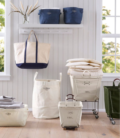 Steele Two Bushel Small Carry Basket with Casters | L.L.Bean online