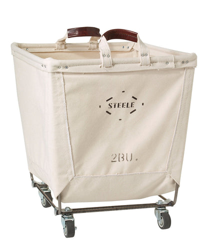 Steele Two Bushel Small Carry Basket with Casters | L.L.Bean online - US 6523