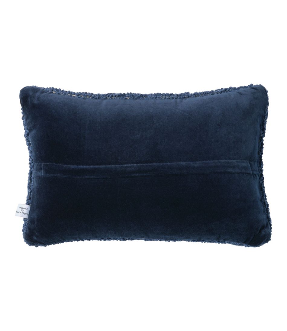 Wool Hooked Throw Pillow, Whale, 12" x 18" | L.L.Bean for sale