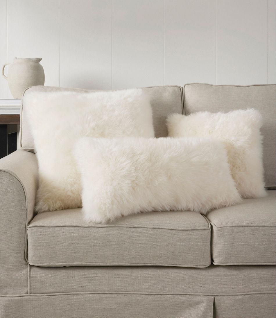 Sheepskin Throw Pillow, 20" x 20" | L.L.Bean on sale