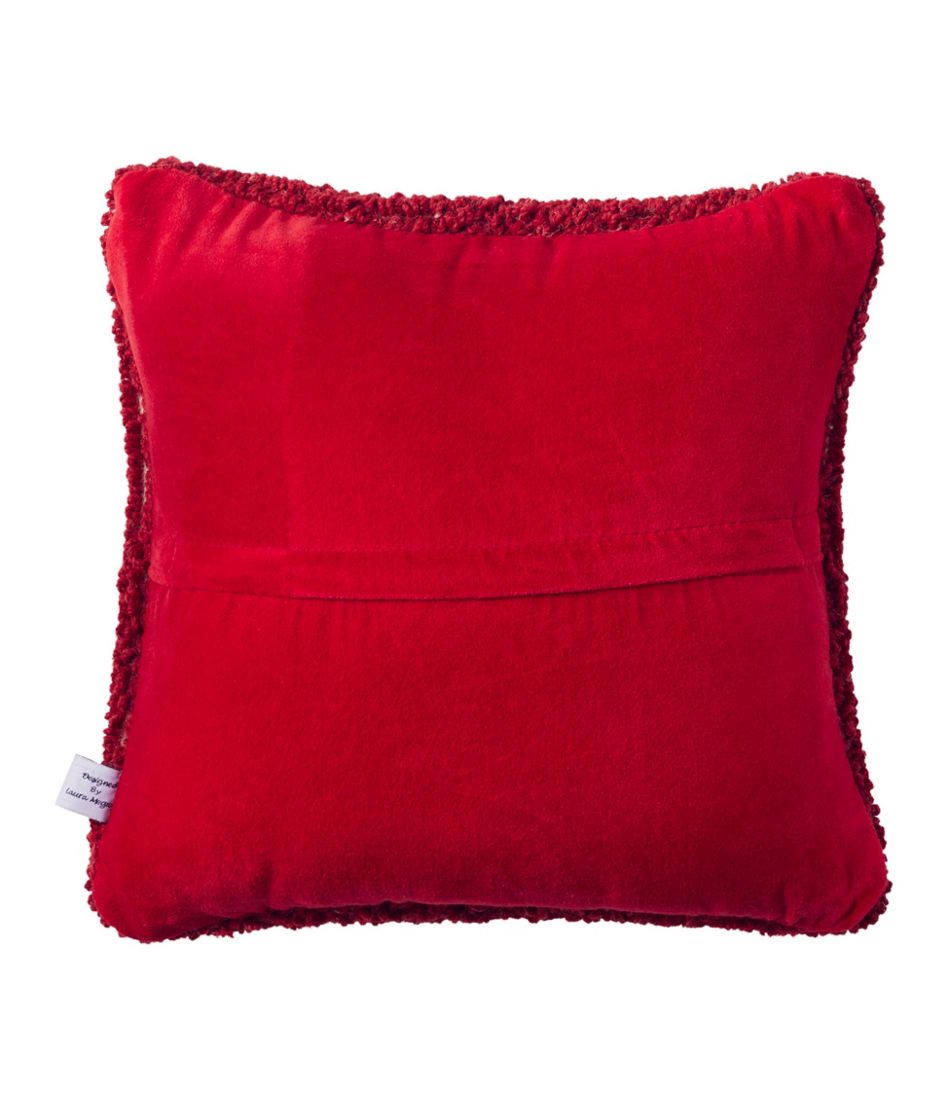 Wool Hooked Throw Pillow, Snowflake, 14" x 14" | L.L.Bean near me