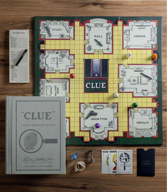 Clue Vintage Bookshelf Game | L.L.Bean for sale