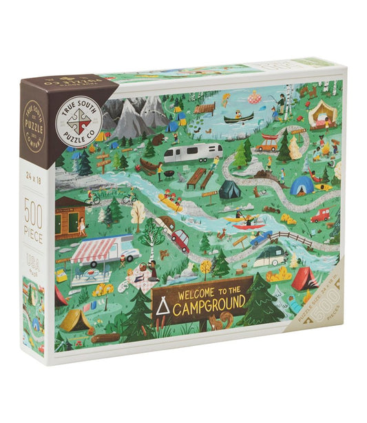 Campground Puzzle, 500 Pieces | L.L.Bean outlet