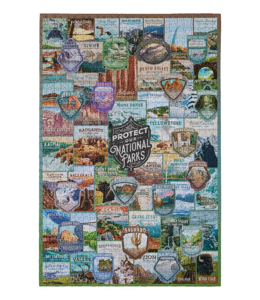 Protect Our National Parks Puzzle, 1000 Pieces | L.L.Bean sale