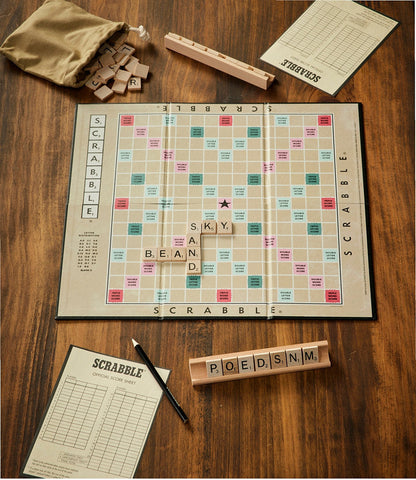 Scrabble Vintage Bookshelf Game | L.L.Bean for sale - US 3963