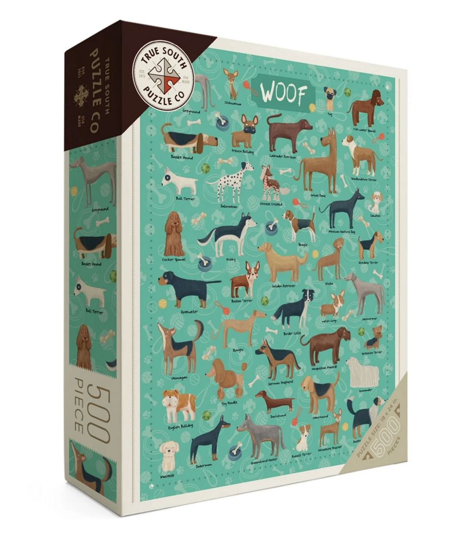 Woof Dogs Puzzle, 500 Pieces | L.L.Bean near me