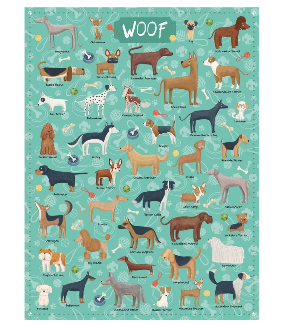 Woof Dogs Puzzle, 500 Pieces | L.L.Bean near me