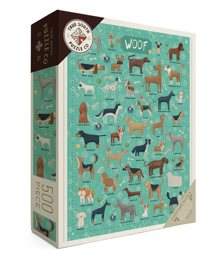 Woof Dogs Puzzle, 500 Pieces | L.L.Bean near me - US 7735