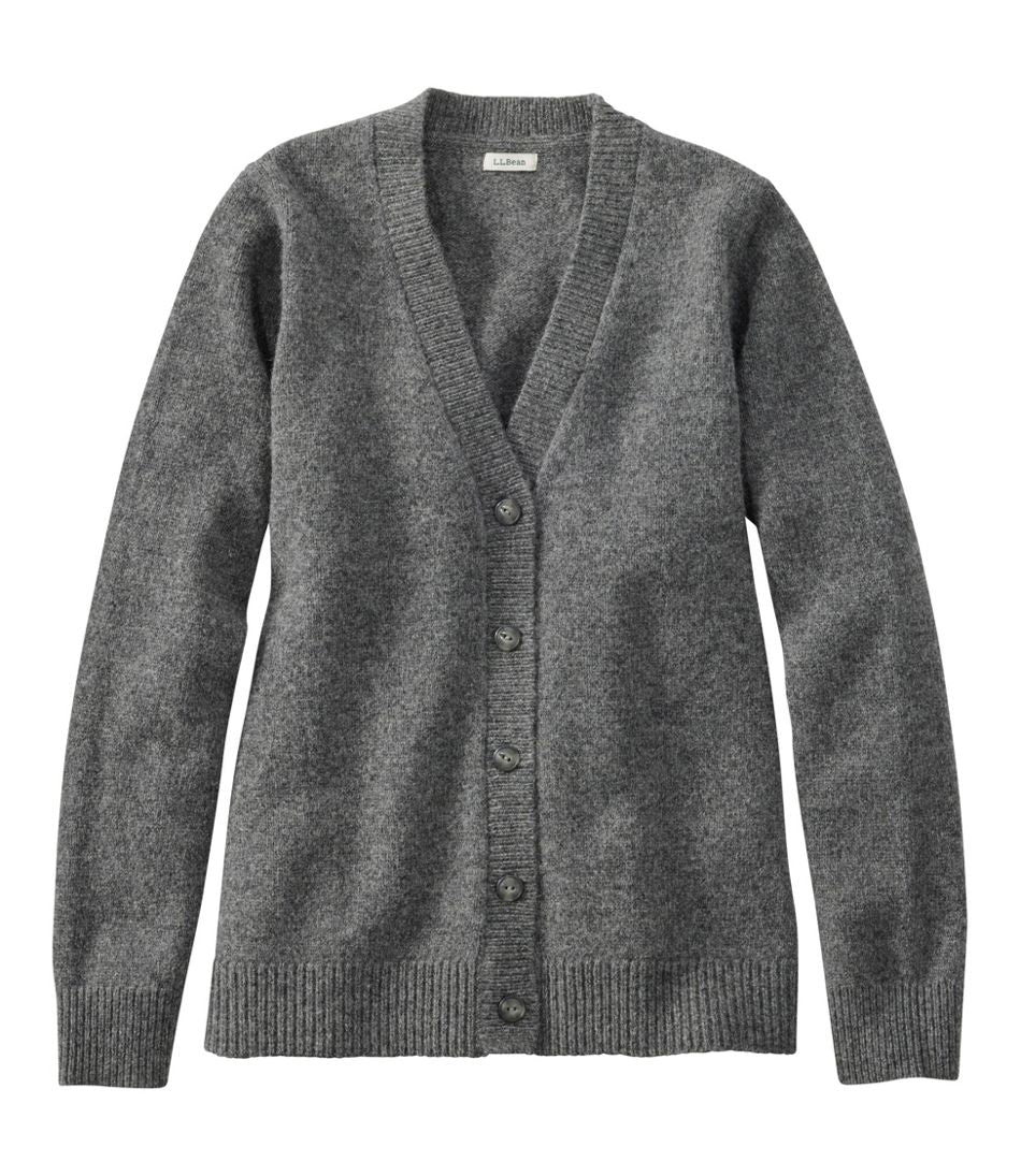 Women's Bean's Classic Ragg Wool Sweater, Button-Front Cardigan | L.L.Bean discount