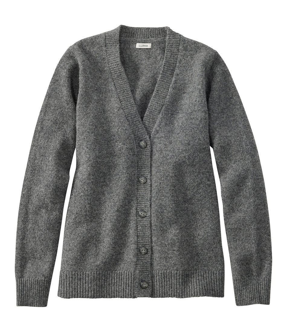 Women's Bean's Classic Ragg Wool Sweater, Button-Front Cardigan | L.L.Bean discount - US 8993