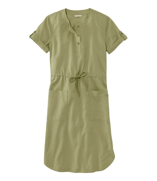 Women's Signature Tencel Linen Blend Woven Dress | L.L.Bean outlet