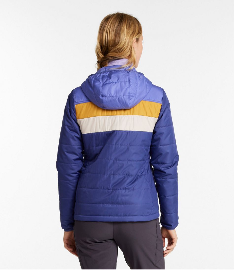 Women's Mountain Classic Puffer Hooded Jacket, Colorblock | L.L.Bean near me
