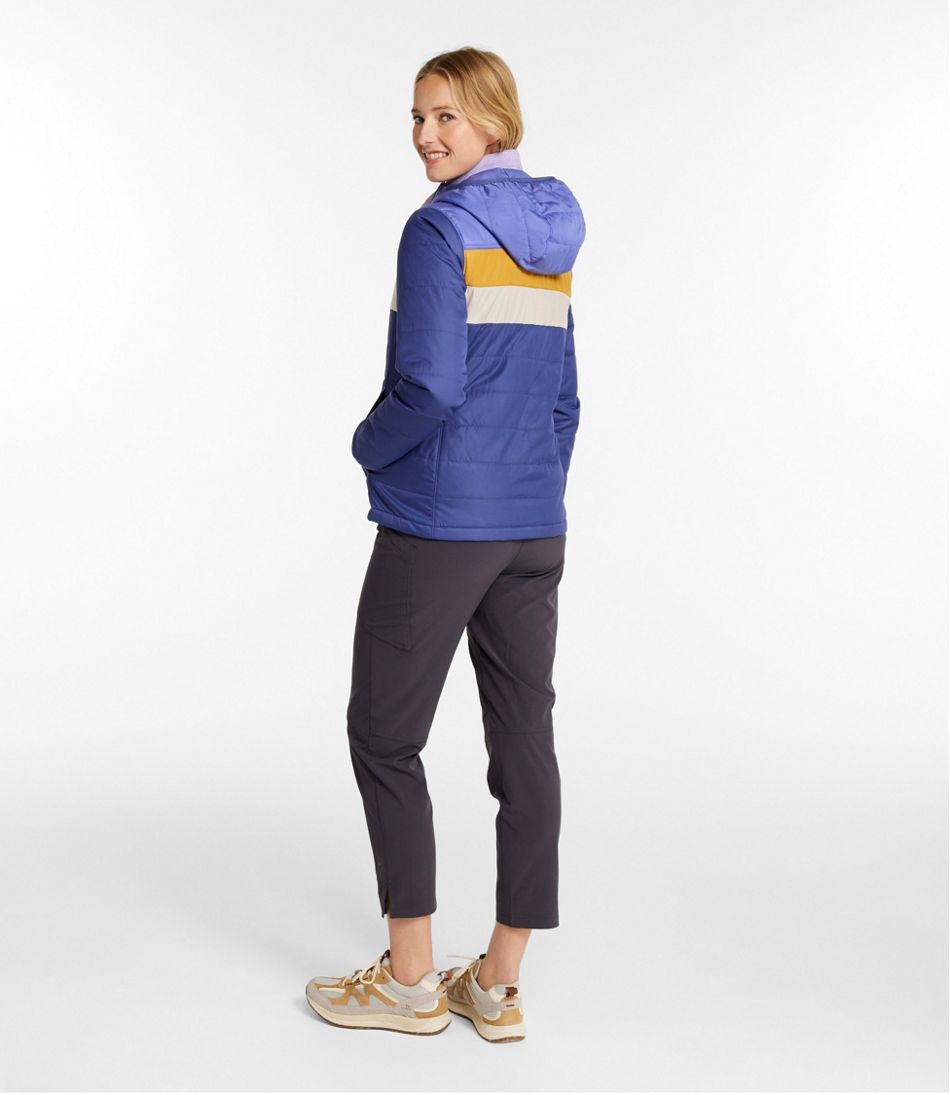 Women's Mountain Classic Puffer Hooded Jacket, Colorblock | L.L.Bean near me