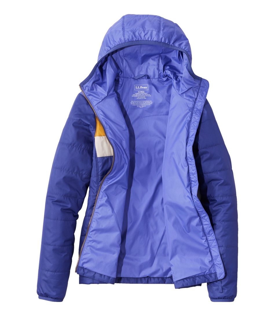 Women's Mountain Classic Puffer Hooded Jacket, Colorblock | L.L.Bean near me