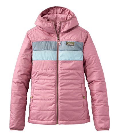 Women's Mountain Classic Puffer Hooded Jacket, Colorblock | L.L.Bean near me - US 9076
