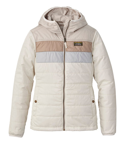 Women's Mountain Classic Puffer Hooded Jacket, Colorblock | L.L.Bean near me - US 9076