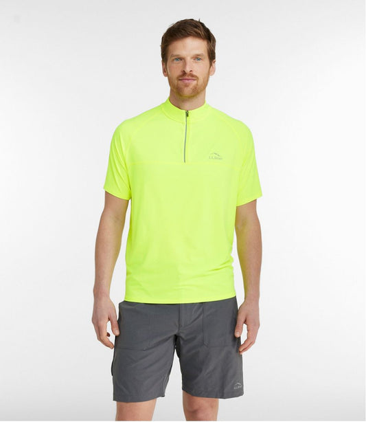 Men's Comfort Cycling Jersey, Short-Sleeve | L.L.Bean online