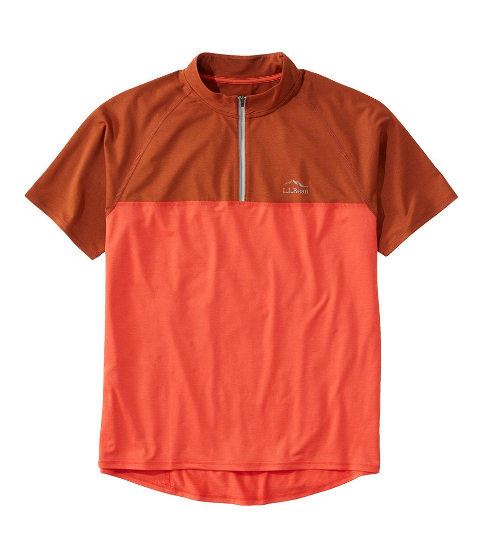 Men's Comfort Cycling Jersey, Short-Sleeve | L.L.Bean online - US 2338