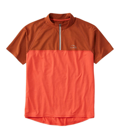 Men's Comfort Cycling Jersey, Short-Sleeve | L.L.Bean online - US 2338