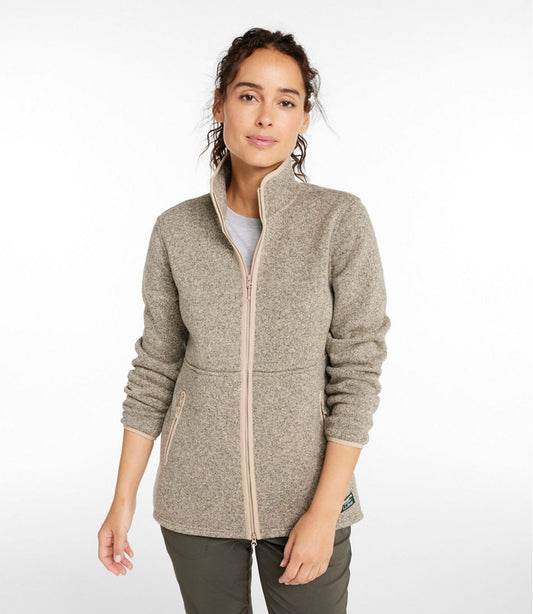 Women's Bean's Sweater Fleece Full-Zip Coat | L.L.Bean online