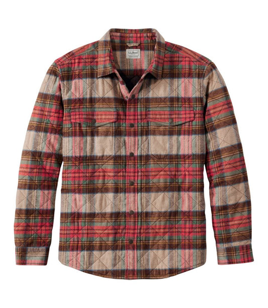 Men's Quilted Scotch Plaid Flannel Shirt Jac | L.L.Bean sale