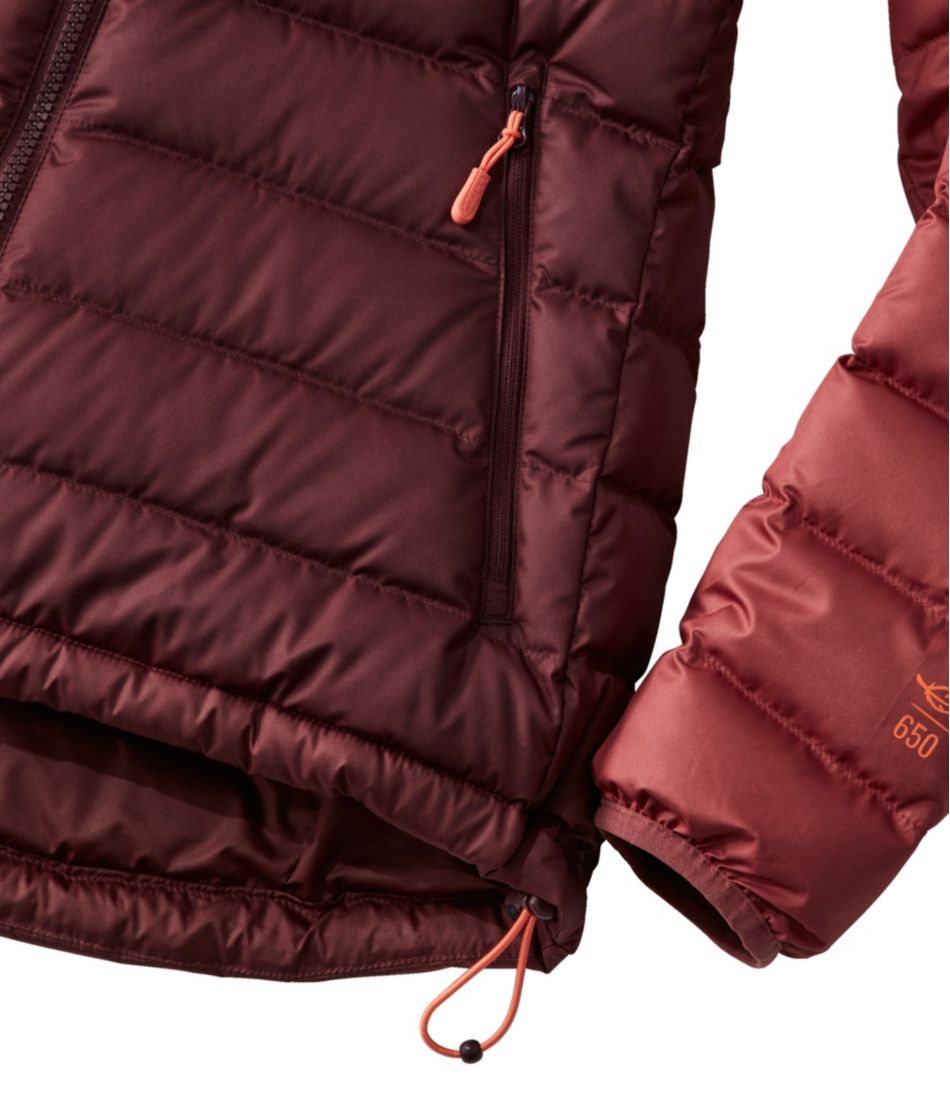 Women's Bean's Down Hooded Jacket, Colorblock | L.L.Bean discount