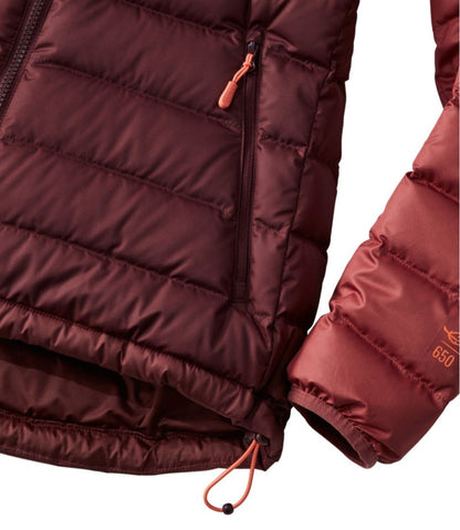 Women's Bean's Down Hooded Jacket, Colorblock | L.L.Bean discount