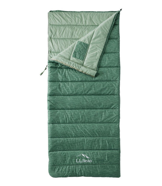 Adults' L.L.Bean Puffer Sleeping Bag, 40° Print | L.L.Bean online