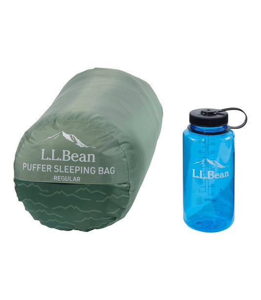 Adults' L.L.Bean Puffer Sleeping Bag, 40° Print | L.L.Bean online