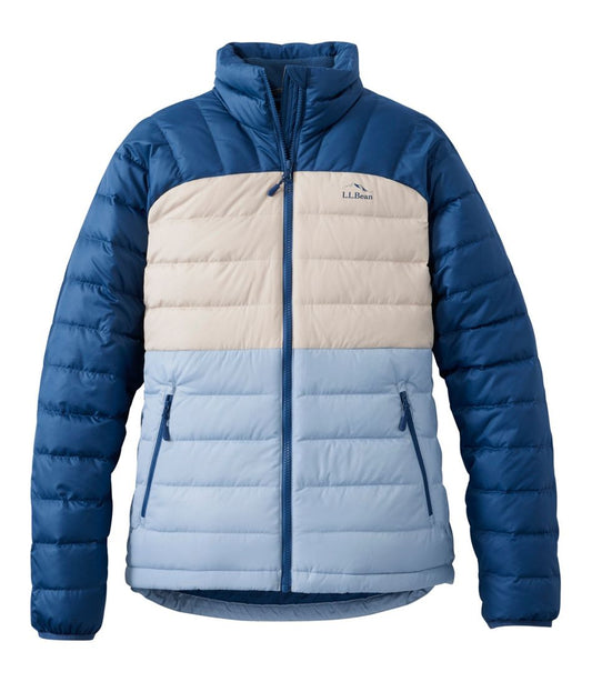Women's Bean's Down Jacket, Colorblock | L.L.Bean for sale