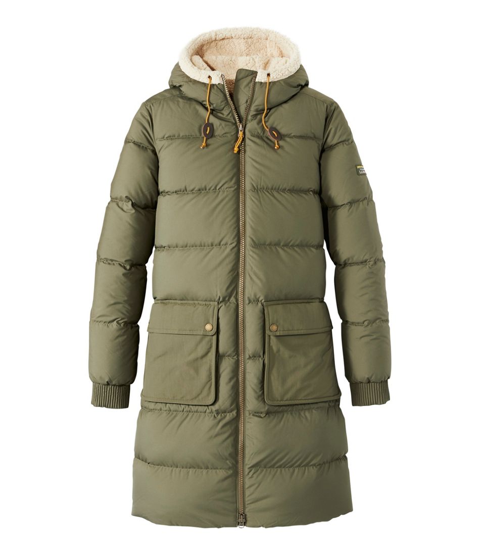 Women's Mountain Classic Down Coat, Sherpa-Lined | L.L.Bean on sale