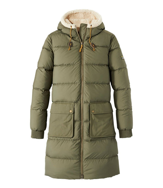 Women's Mountain Classic Down Coat, Sherpa-Lined | L.L.Bean on sale
