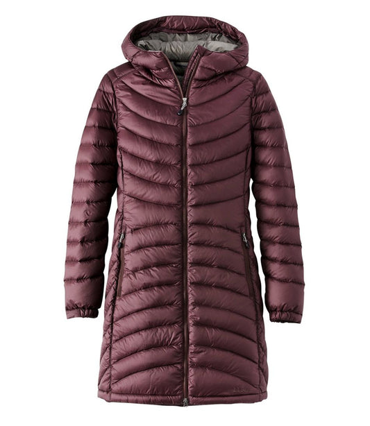 Women's Ultralight 850 Down Hooded Coat, Three-Quarter Length | L.L.Bean near me