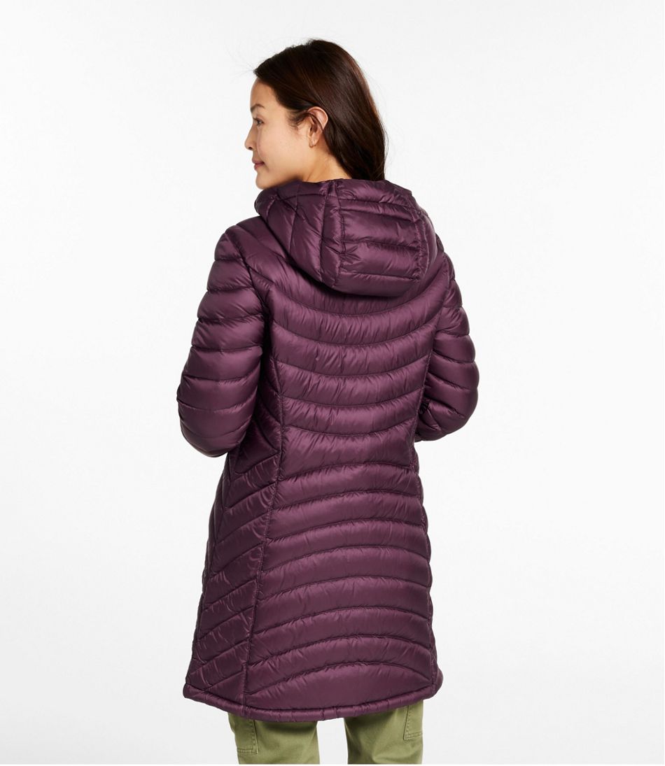 Women's Ultralight 850 Down Hooded Coat, Three-Quarter Length | L.L.Bean near me