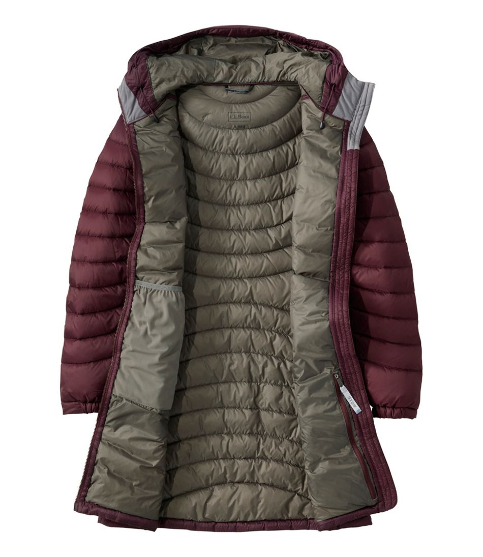 Women's Ultralight 850 Down Hooded Coat, Three-Quarter Length | L.L.Bean near me