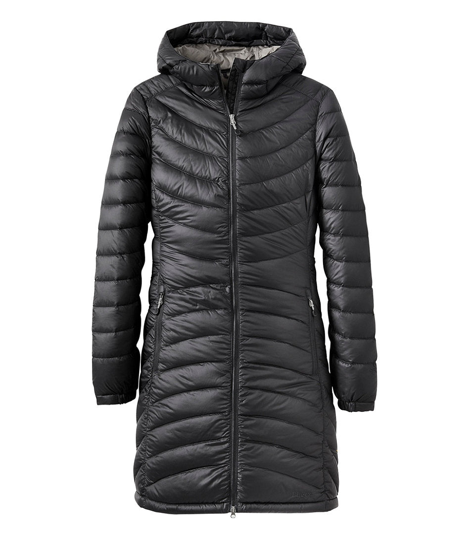 Women's Ultralight 850 Down Hooded Coat, Three-Quarter Length | L.L.Bean near me - US 7589