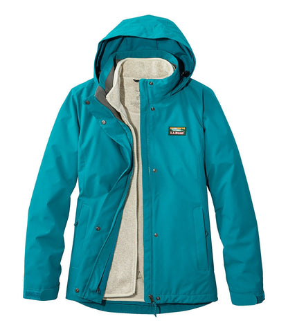 Women's L.L.Bean Sweater Fleece 3-in-1 Jacket | L.L.Bean sale - US 6923